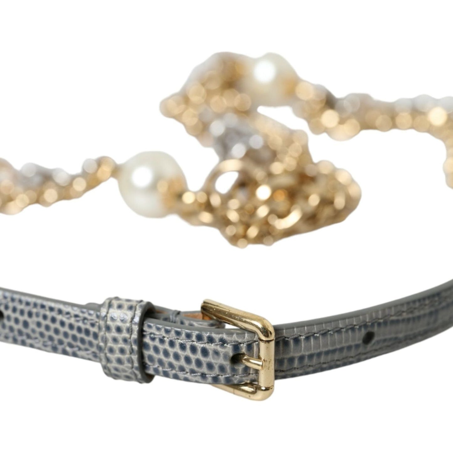 Dolce & Gabbana Elegant Crystal Bounce Waist Belt elegant-crystal-bounce-waist-belt