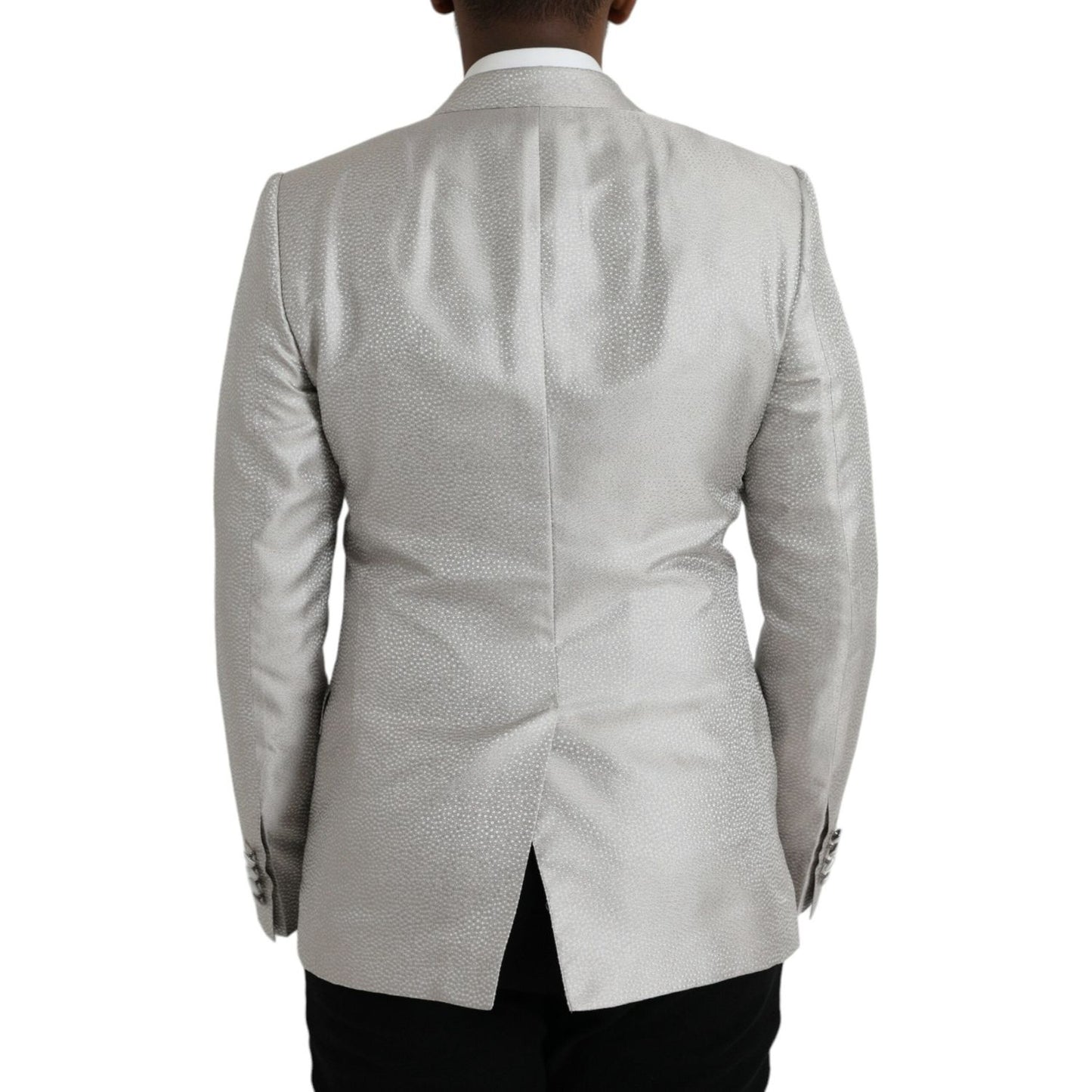 Dolce & Gabbana Off White MARTINI Double Breasted Coat Blazer off-white-martini-double-breasted-coat-blazer