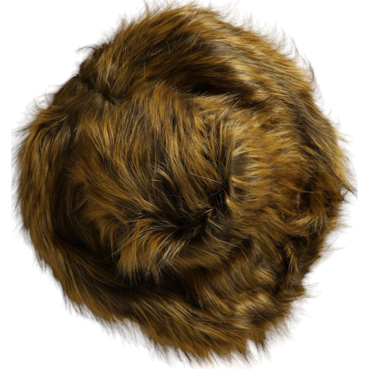 Brown Modacrylic Faux Fur Bucket Hat