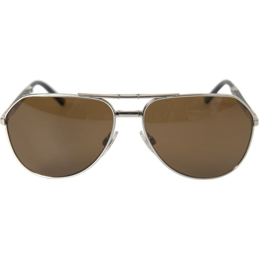 Dolce & GabbanaSleek Silver Metal Sunglasses for MenMcRichard Designer Brands£339.00