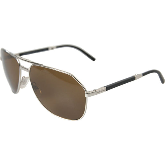 Dolce & GabbanaSleek Silver Metal Sunglasses for MenMcRichard Designer Brands£339.00