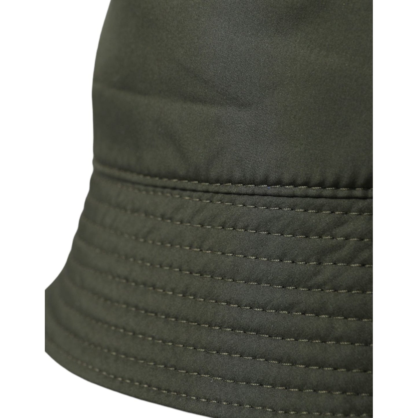 Army Green Polyester Cap Bucket Hat Men