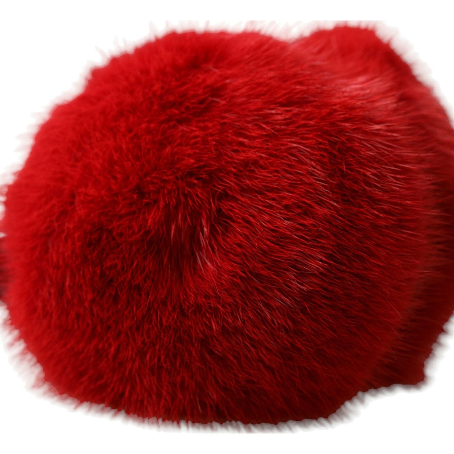 Dolce & Gabbana | Red Mink Fur Elegance Ear Muffs| McRichard Designer Brands   