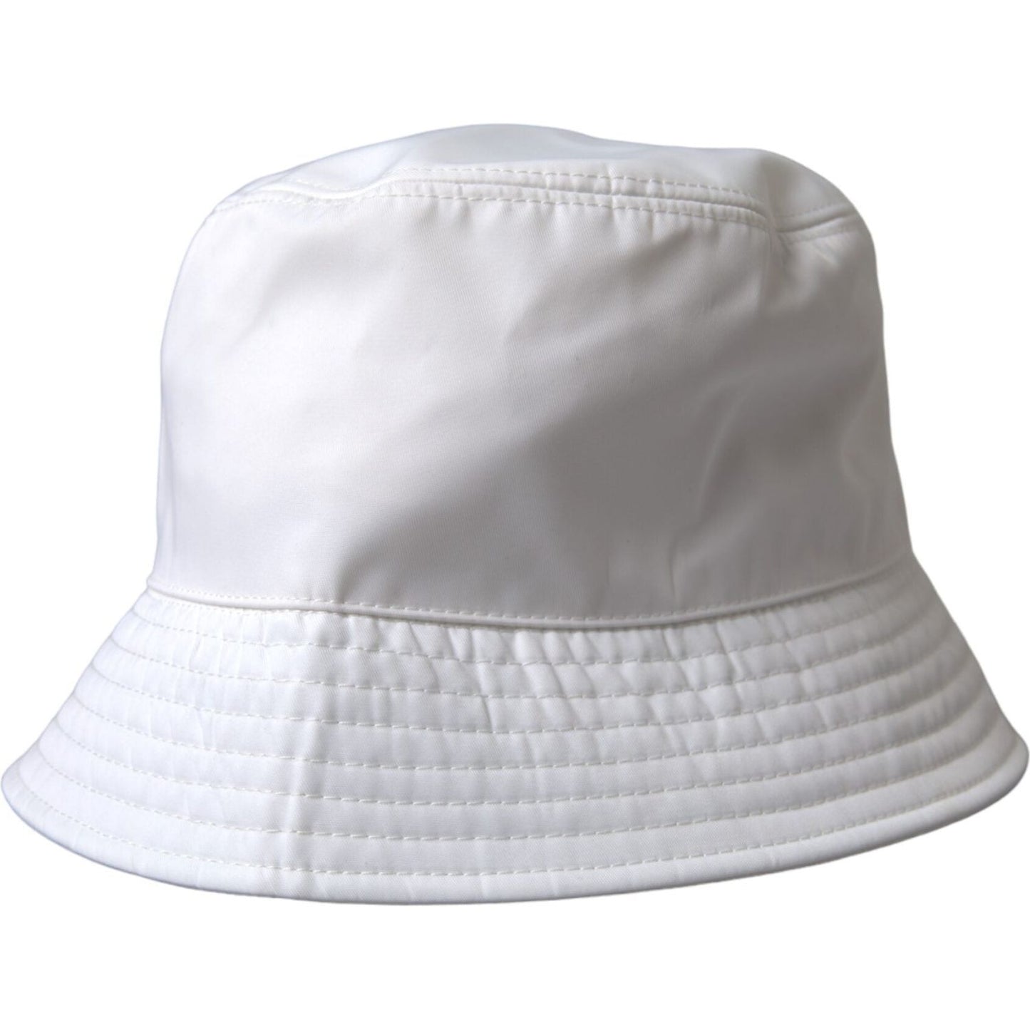 White Cotton Cap Bucket Capello Hat Men