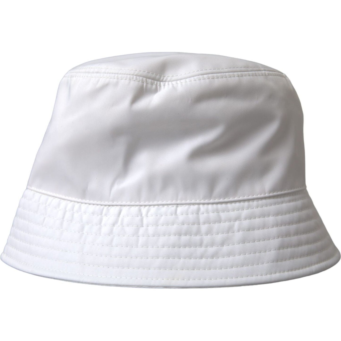 White Cotton Cap Bucket Capello Hat Men