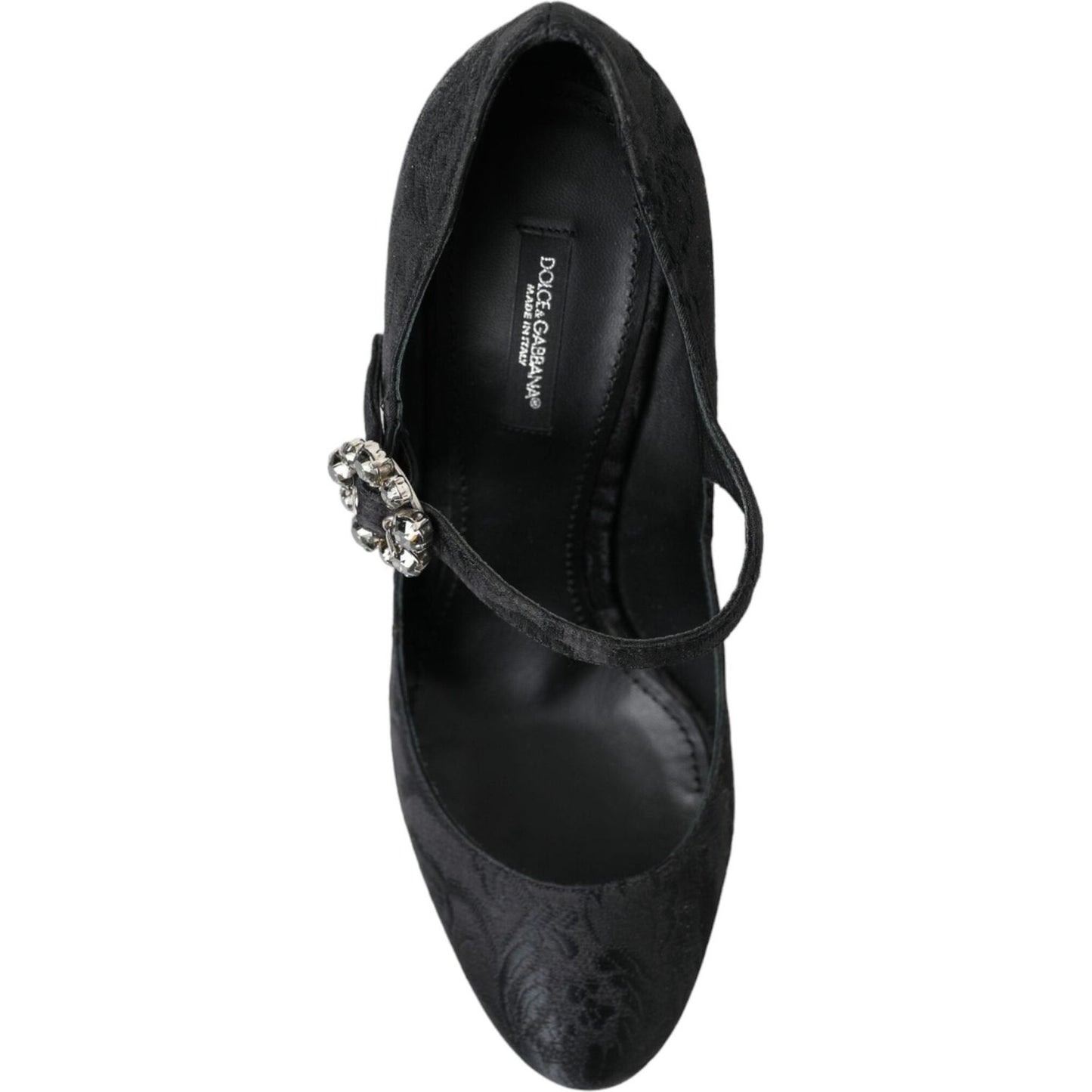 Dolce & GabbanaChic Black Brocade Mary Janes PumpsMcRichard Designer Brands£419.00