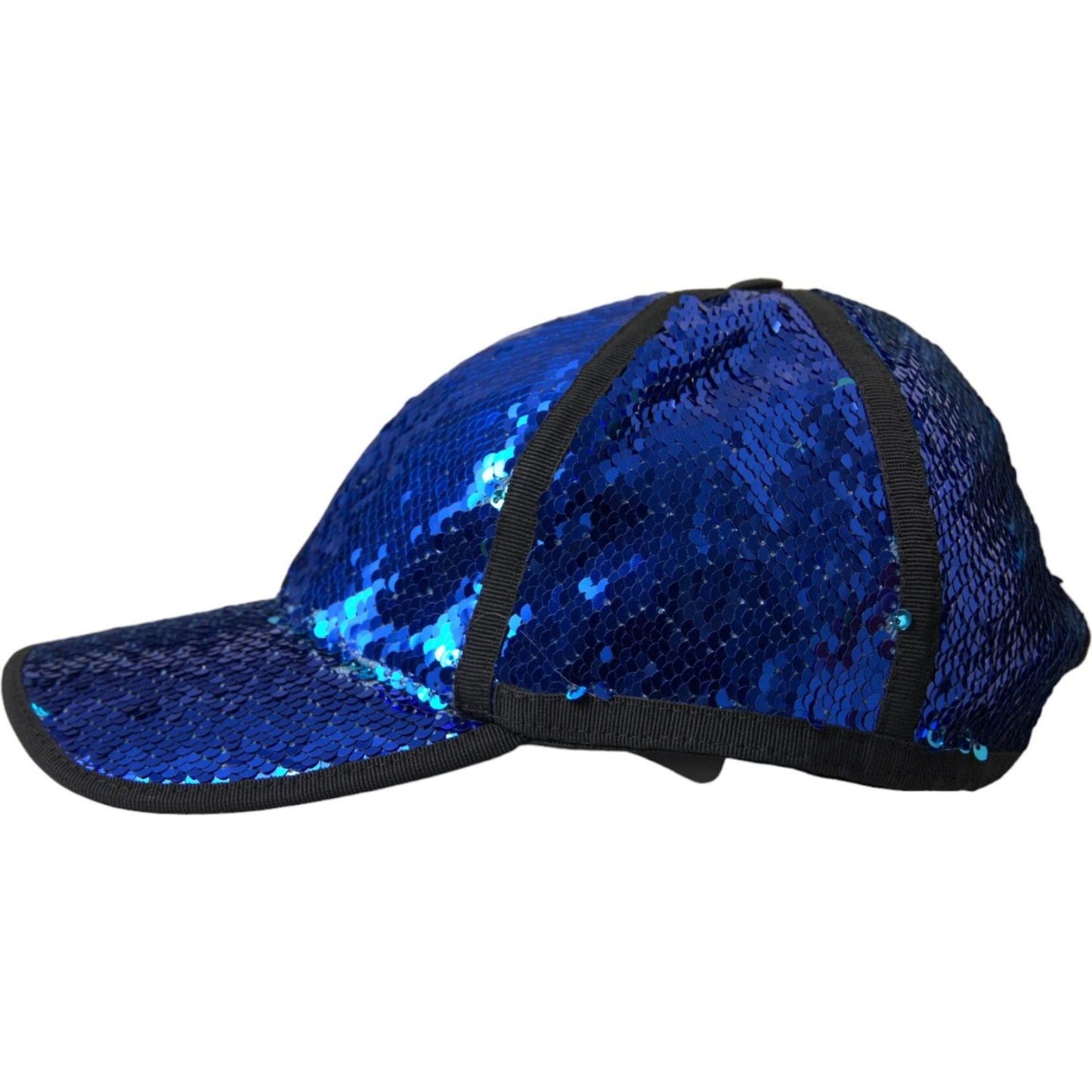 Royal Blue Sequin Baseball Hat Men