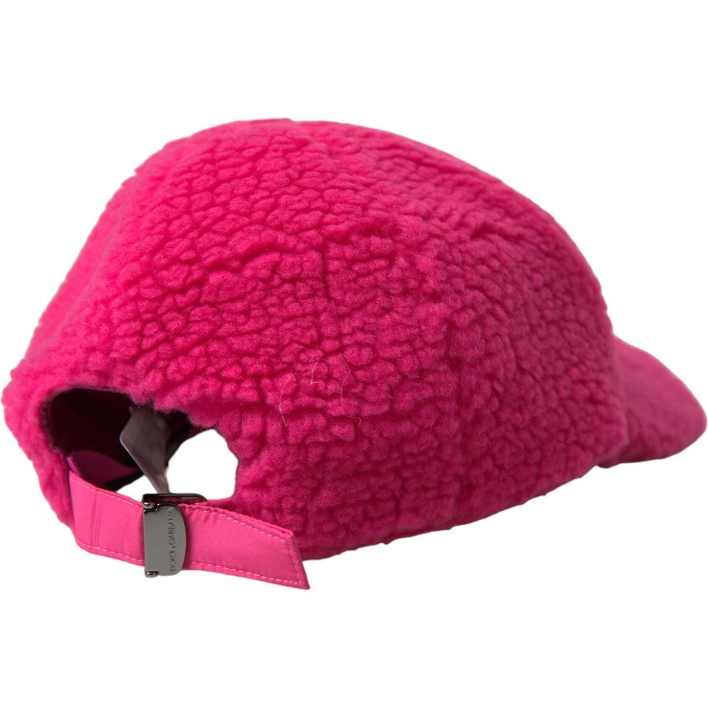 Pink Fleece Plush Baseball Hat Men
