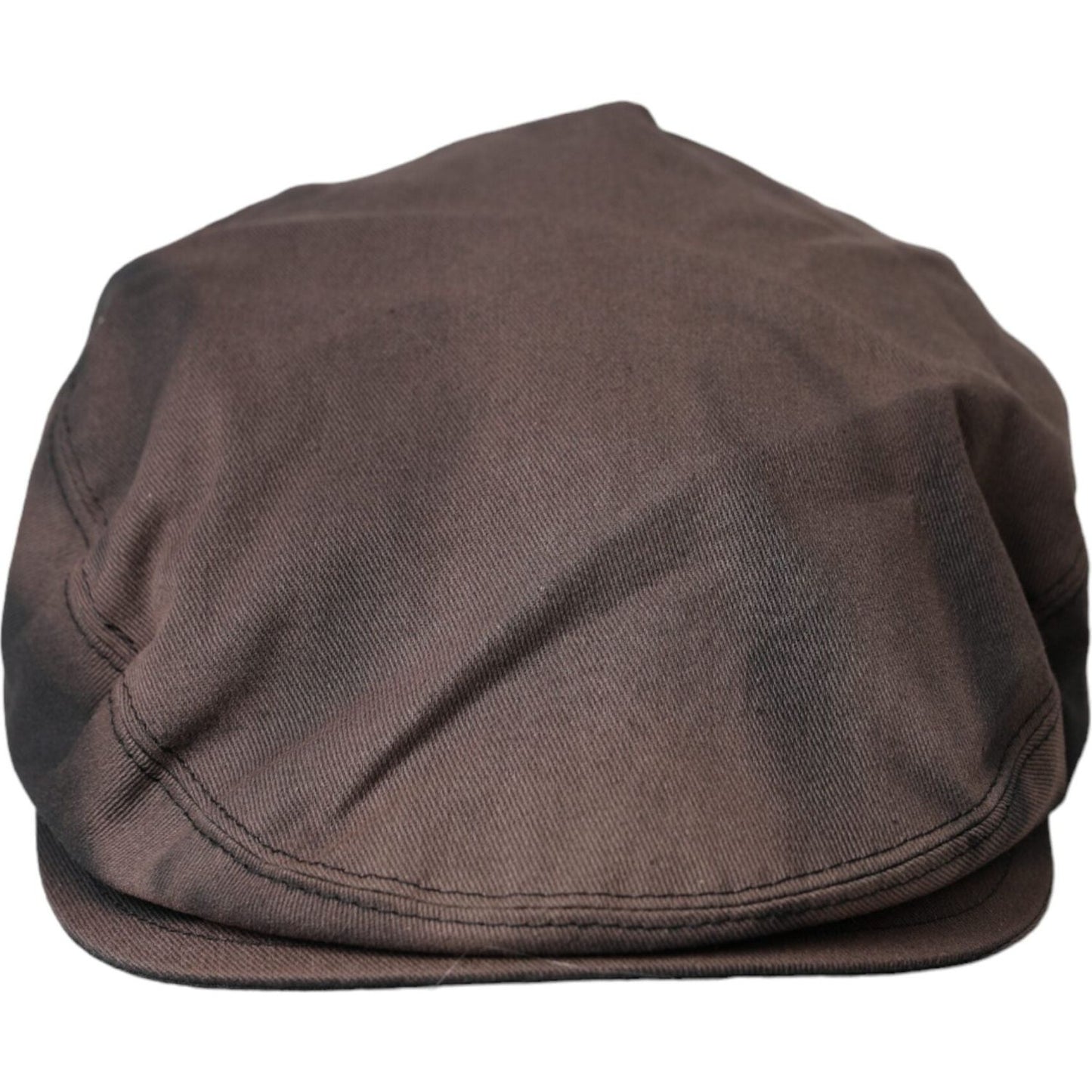 Brown Cotton Cloth Newsboy Hat Men