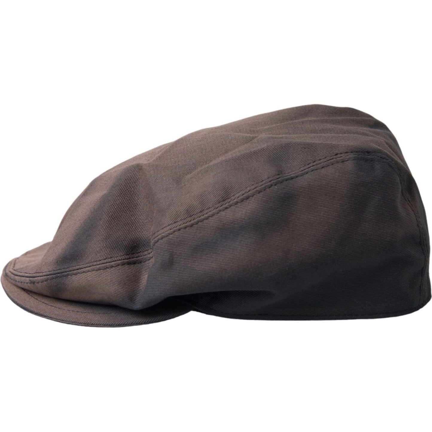 Brown Cotton Cloth Newsboy Hat Men