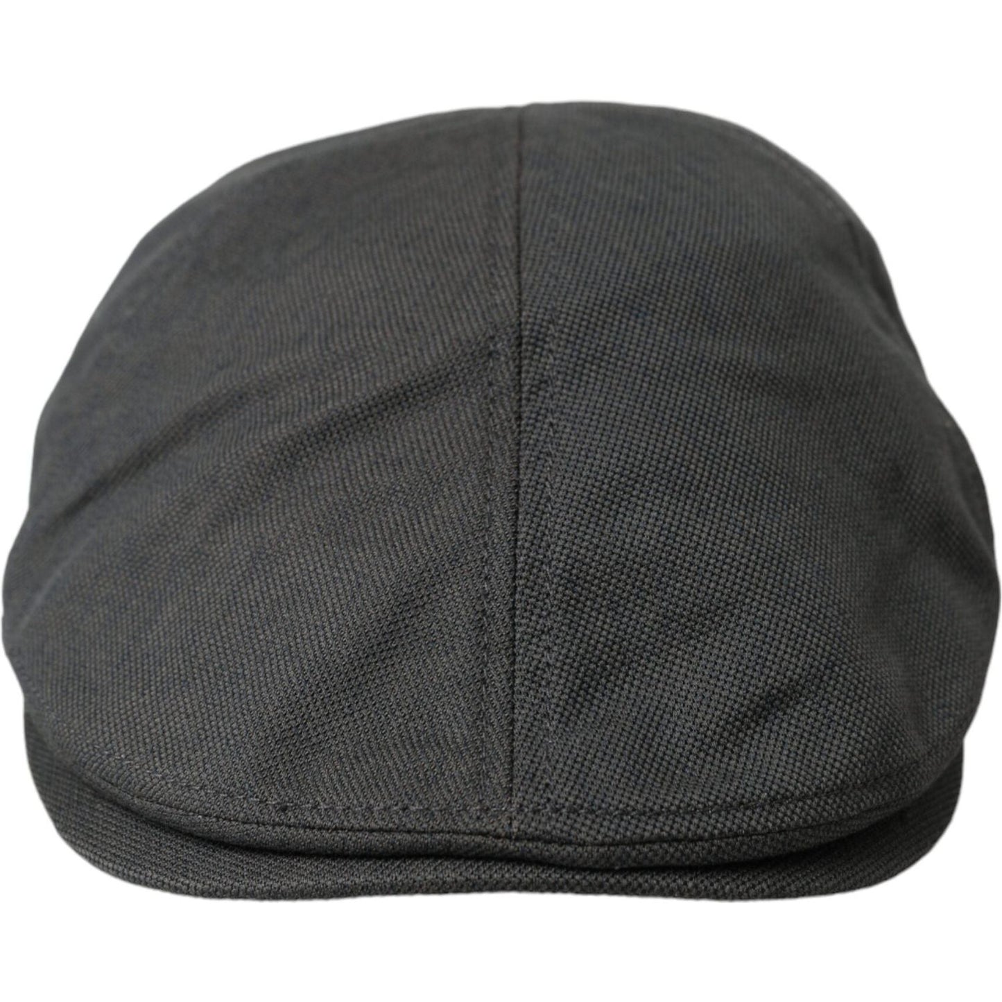 Dark Gray Nylon Cloth Newsboy Hat Men