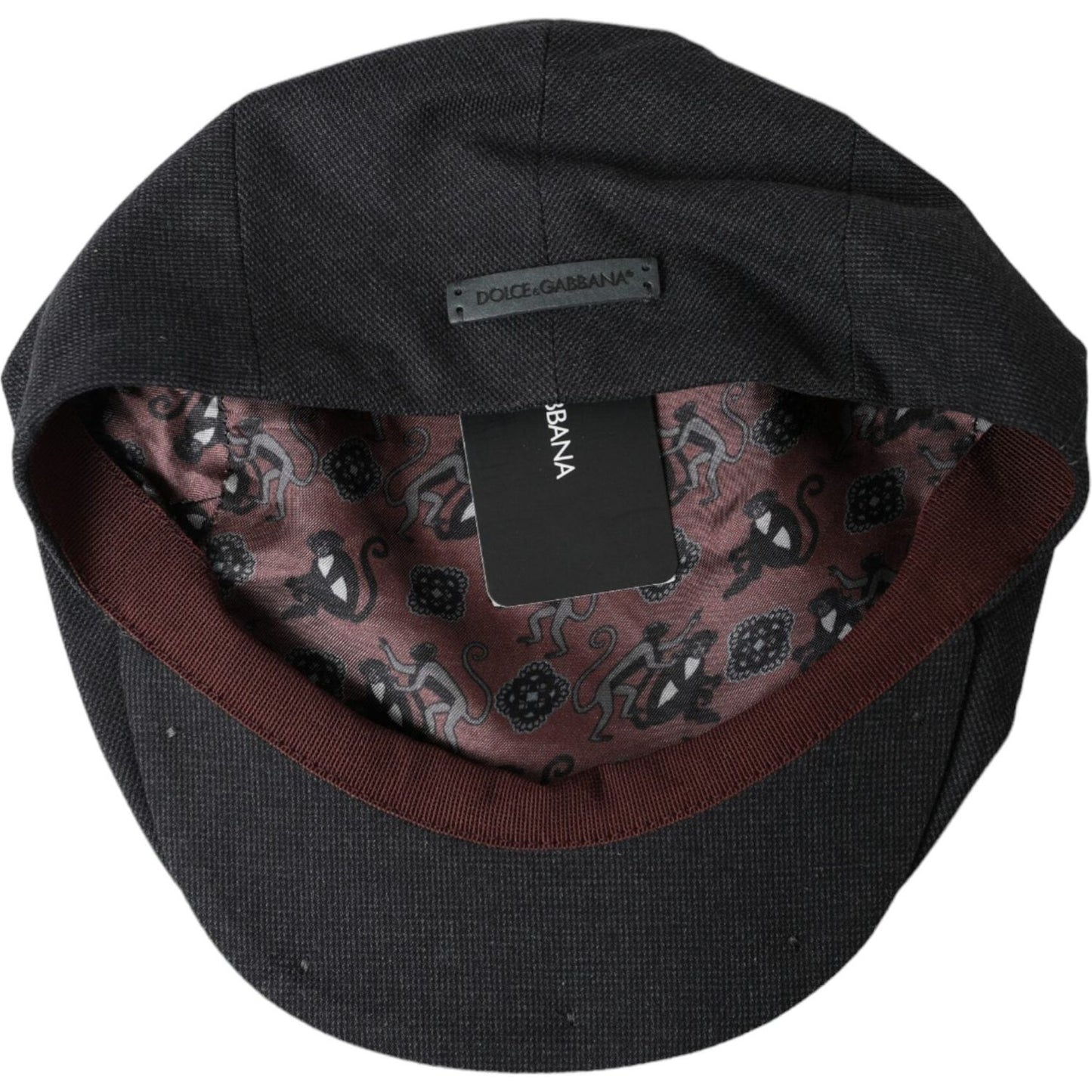 Gray Cotton Cloth Newsboy Hat Men