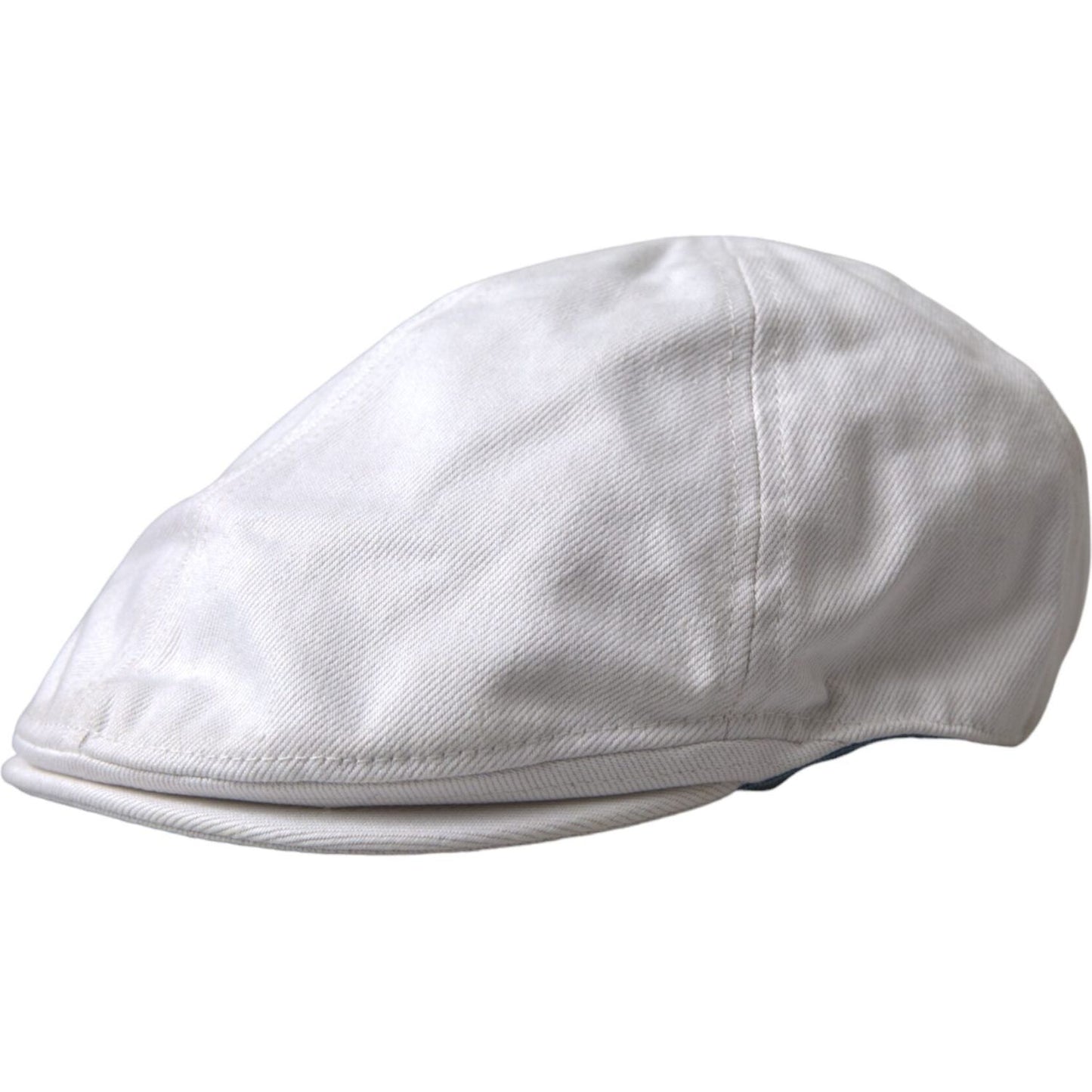 White Cotton Cloth Newsboy Hat Men