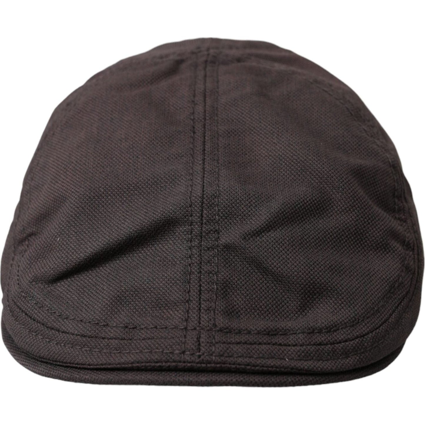 Brown Nylon Cloth Newsboy Hat Men