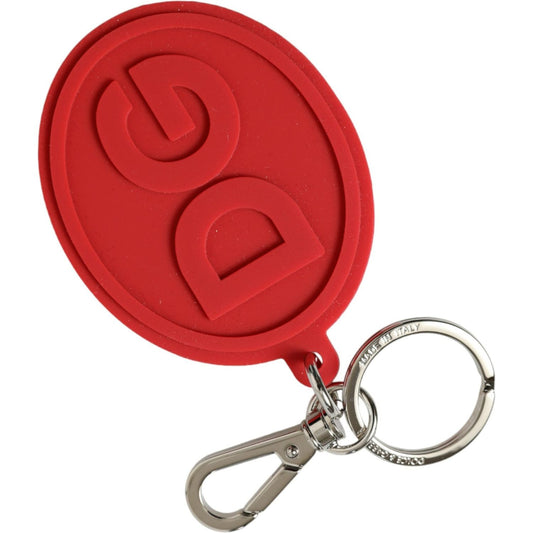 Dolce & Gabbana Elegant Red Trifold Key Holder Case elegant-red-trifold-key-holder-case