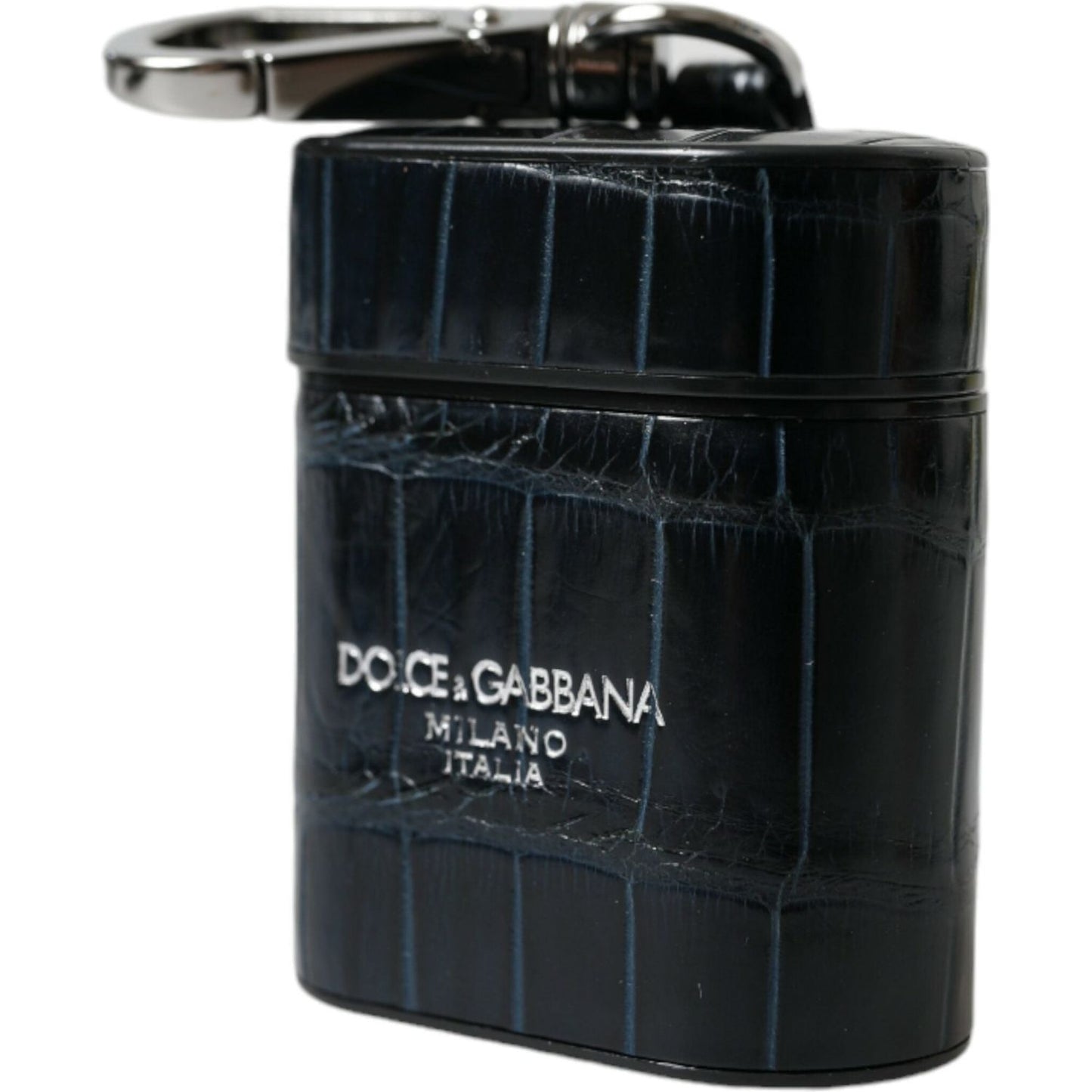 Dolce & Gabbana | Chic Crocodile Leather Airpods Case| McRichard Designer Brands   