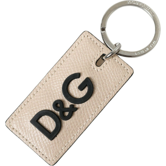 Dolce & Gabbana Elegant Trifold Leather Key Holder elegant-trifold-leather-key-holder