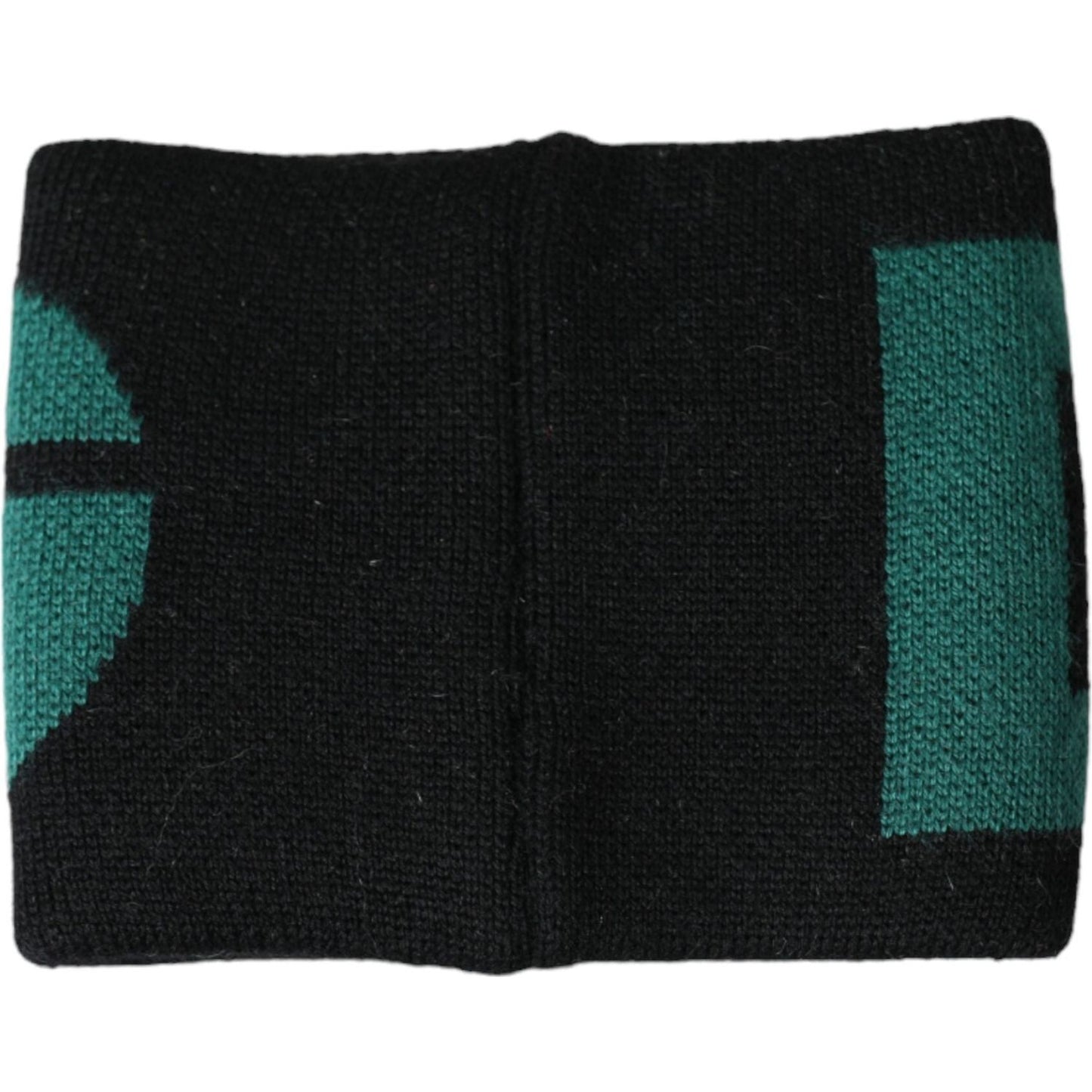 Black Green Wool Logo #DGMILLENNIALS Wristband