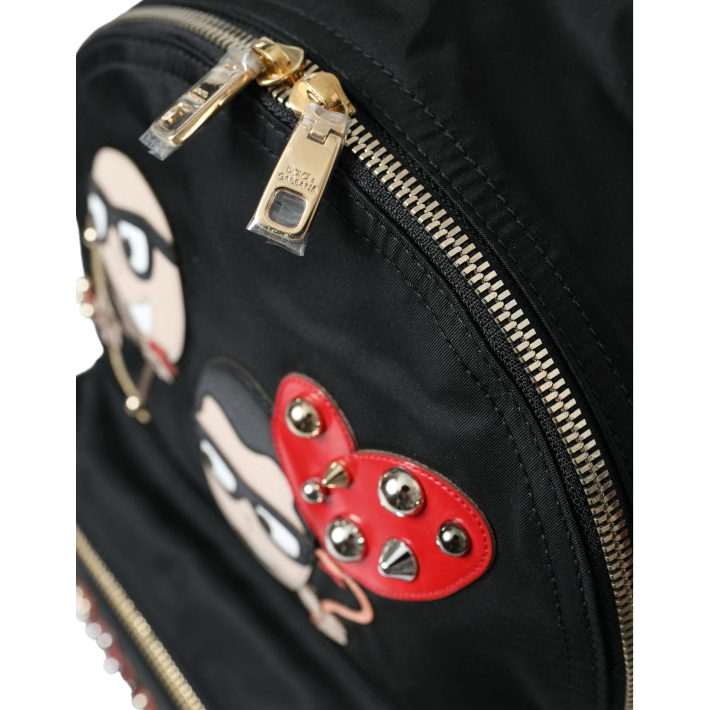 Dolce & GabbanaElegant Embellished Black BackpackMcRichard Designer Brands£649.00