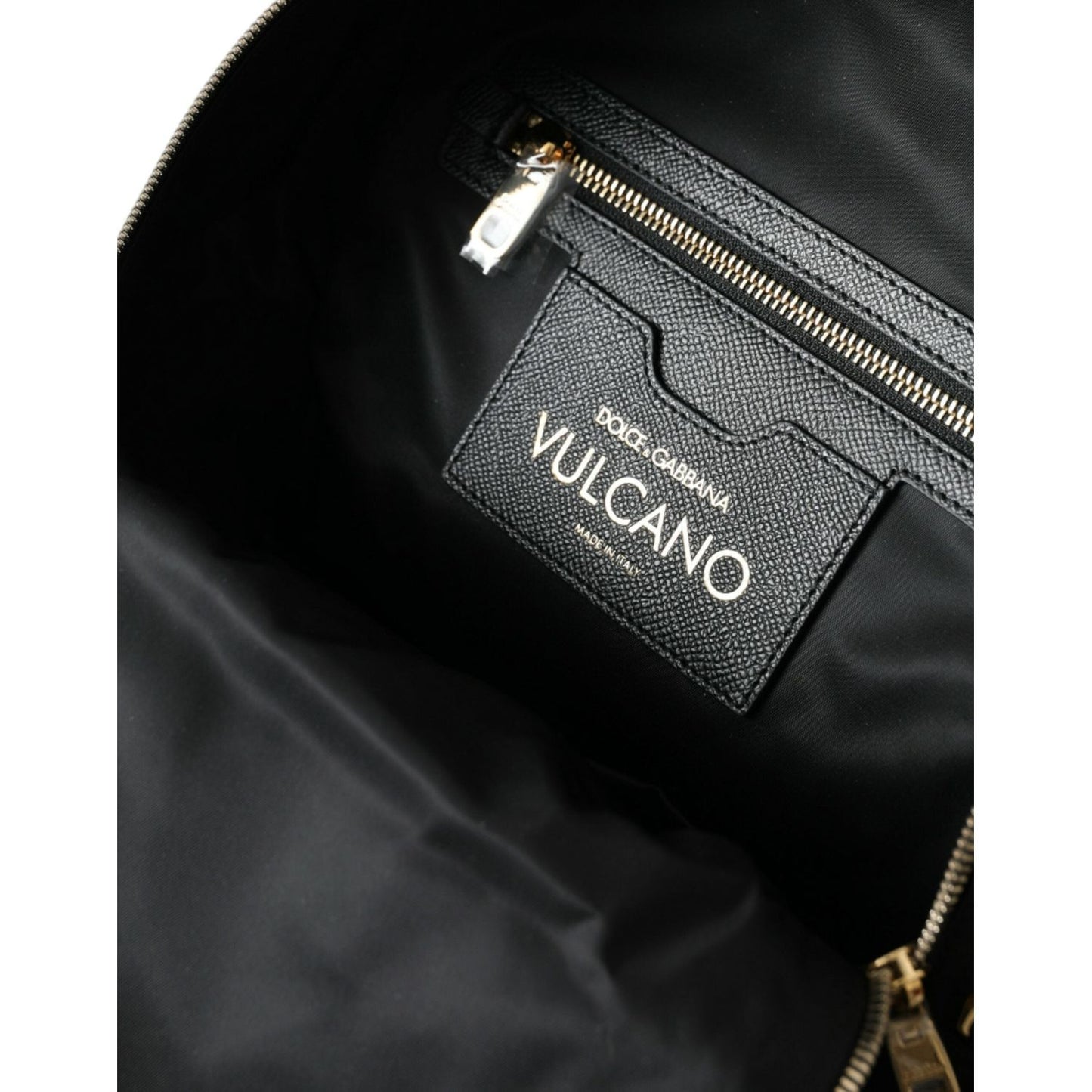 Dolce & Gabbana | Elegant Embellished Black Backpack| McRichard Designer Brands   