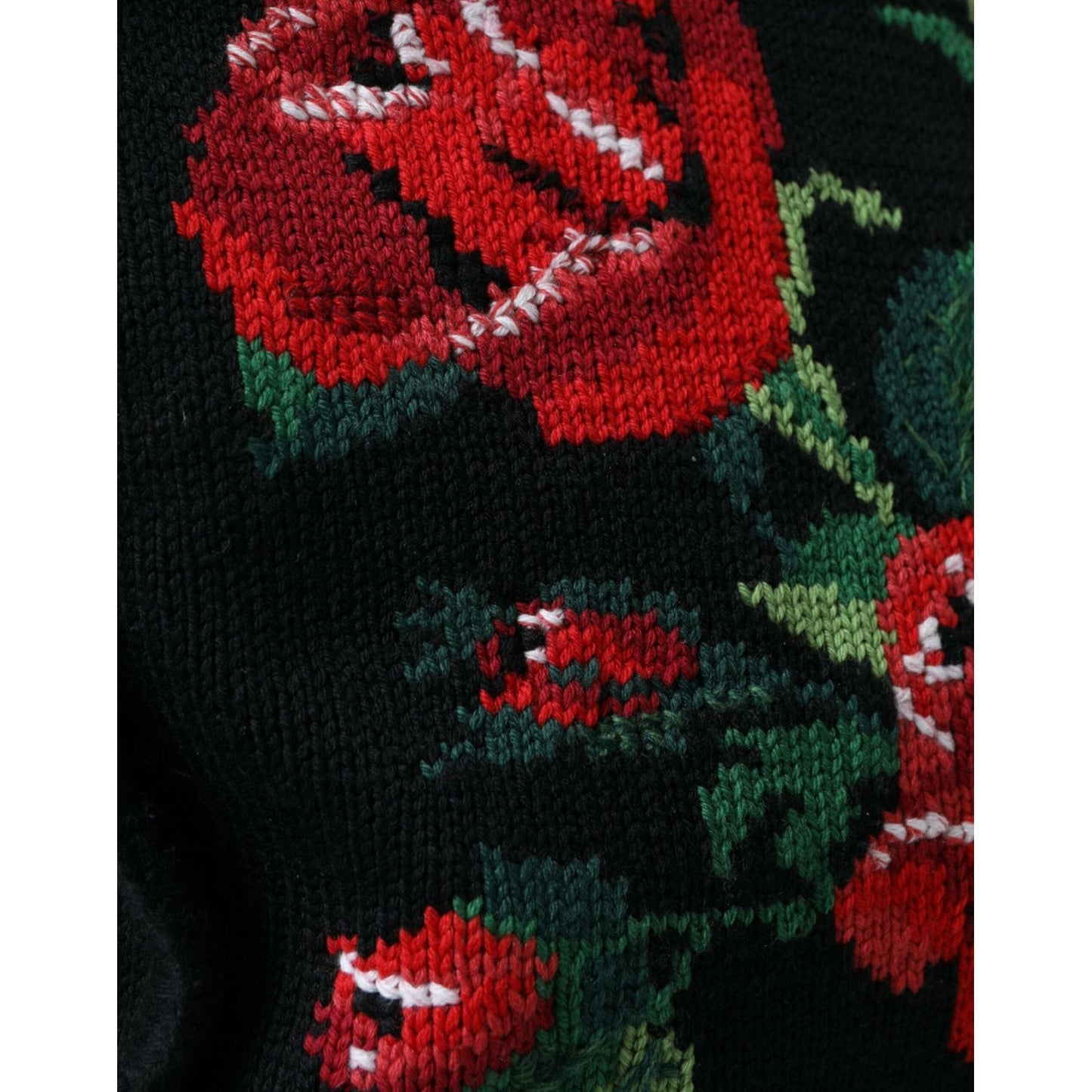 Dolce & GabbanaChic Embroidered Floral Black ToteMcRichard Designer Brands£2689.00