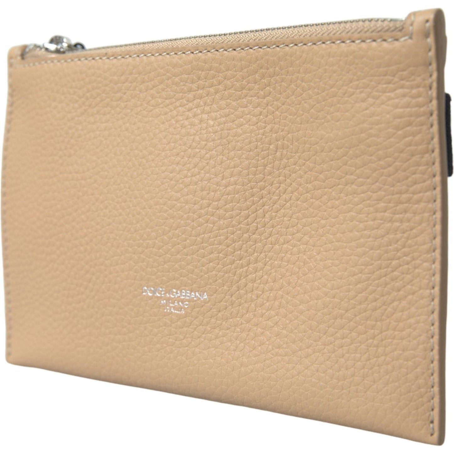 Dolce & Gabbana Elegance Redefined Beige Leather Belt Bag elegance-redefined-beige-leather-belt-bag