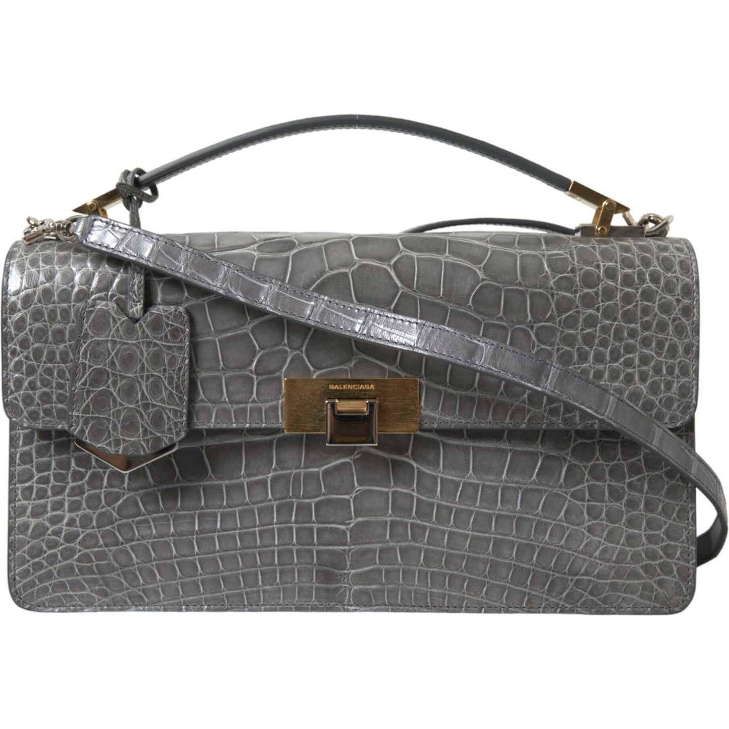 Balenciaga Alligator Leather Medium Shoulder Bag alligator-leather-medium-shoulder-bag