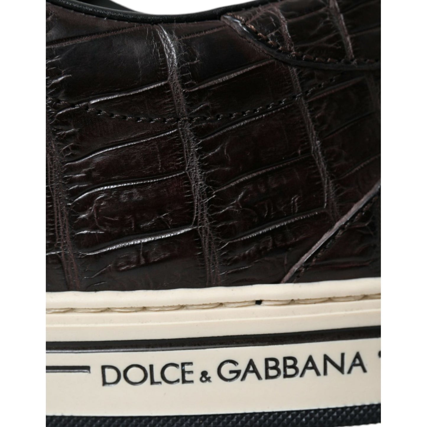 Dolce & GabbanaElegant Exotic Leather Low-Top SneakersMcRichard Designer Brands£1279.00