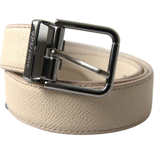 Dolce & Gabbana Chic Beige Italian Leather Belt beige-leather-metal-buckle-men-cintura-belt 465A4474-scaled-28eed0d8-fd8.jpg