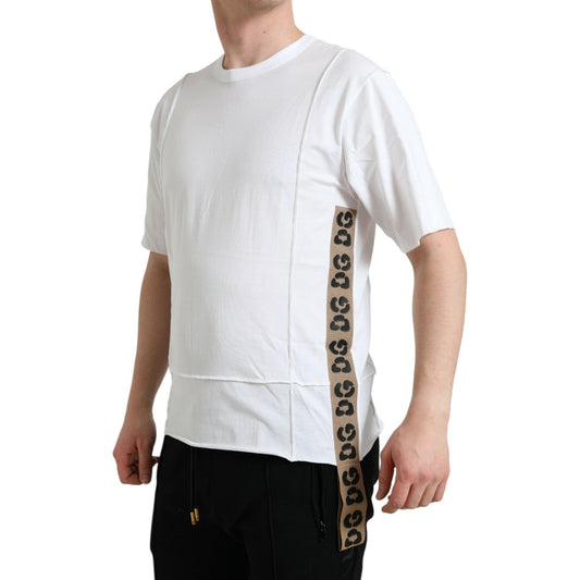 Dolce & GabbanaWhite Logo Crew Neck Short Sleeves T-shirtMcRichard Designer Brands£409.00