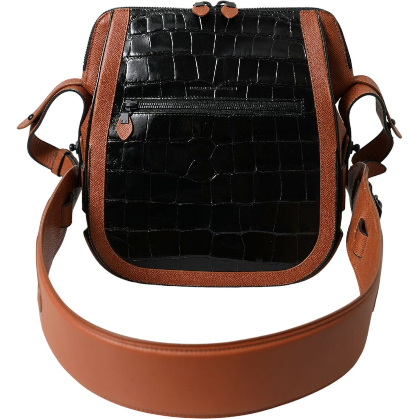 Elegant Crocodile Leather Crossbody Bag