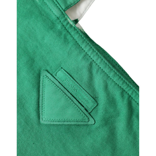 Prada Elegant Green Fabric Tote Bag elegant-green-fabric-tote-bag