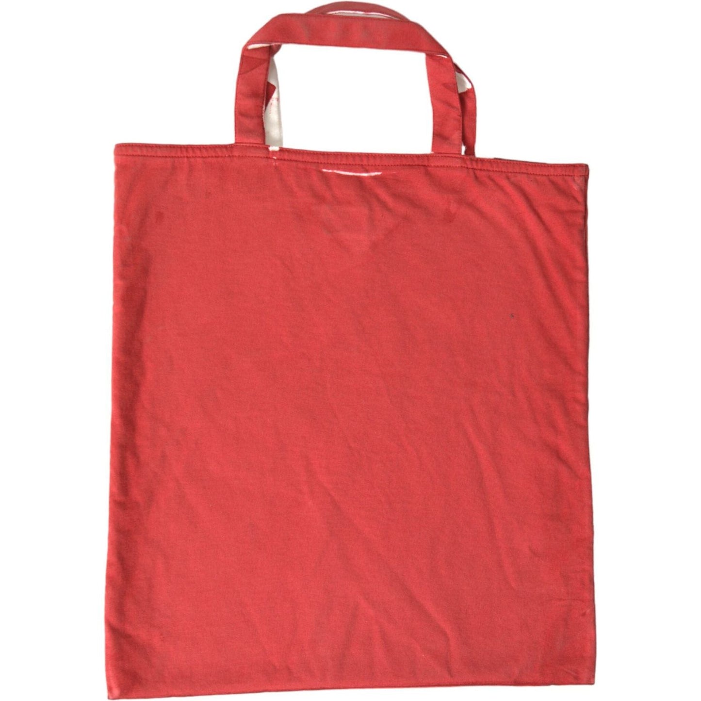 Prada Chic Red and White Fabric Tote Bag chic-red-and-white-fabric-tote-bag