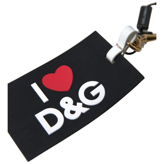 Dolce & GabbanaChic Black and Gold Designer KeychainMcRichard Designer Brands£139.00