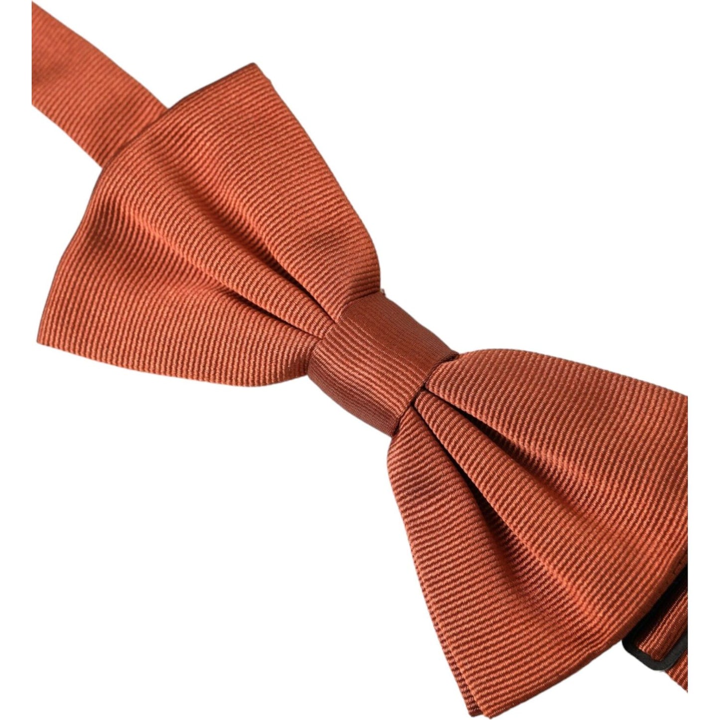 Brown Silk Adjustable Neck Men Bow Tie