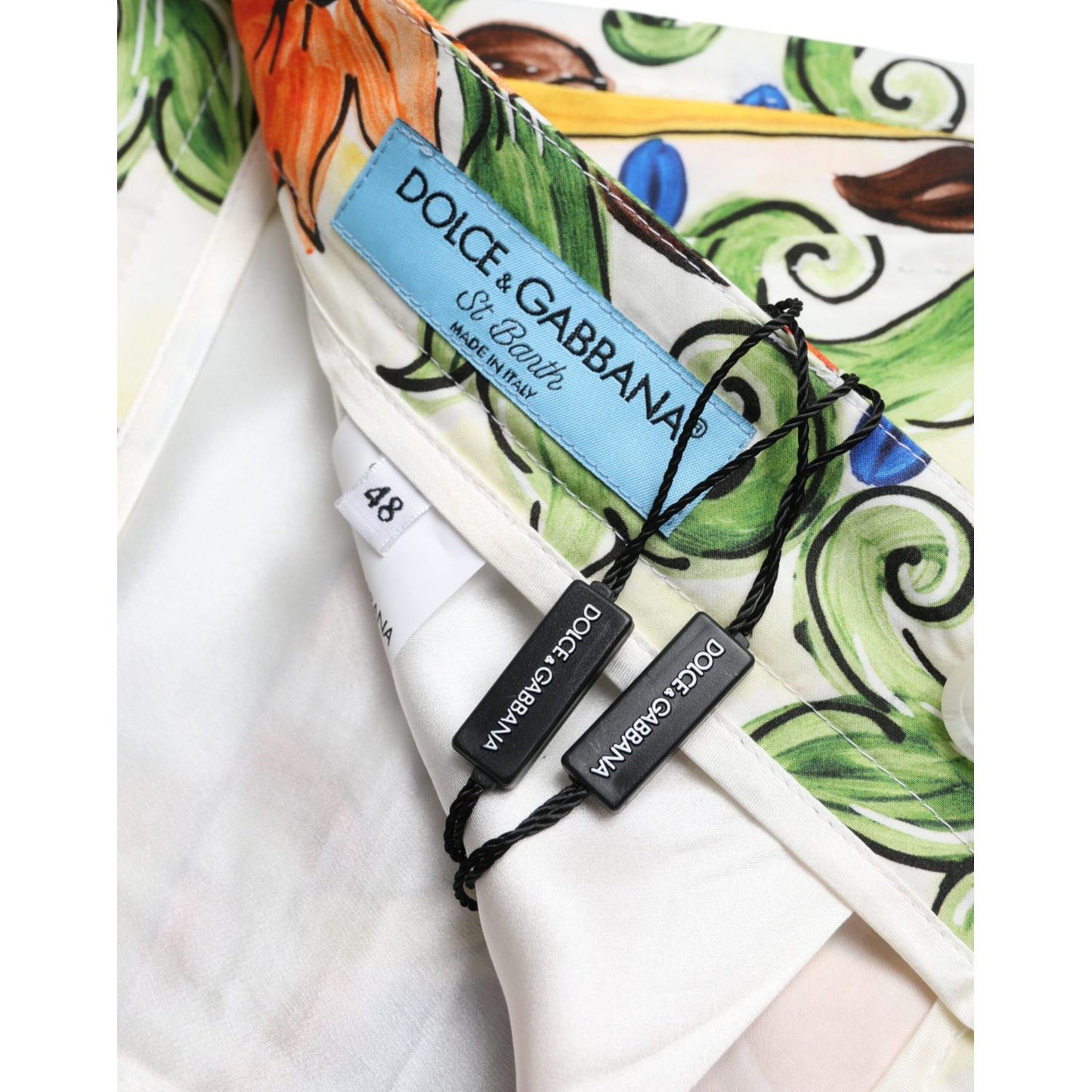 Dolce & Gabbana Majestic Majolica Print Bermuda Shorts majestic-majolica-print-bermuda-shorts