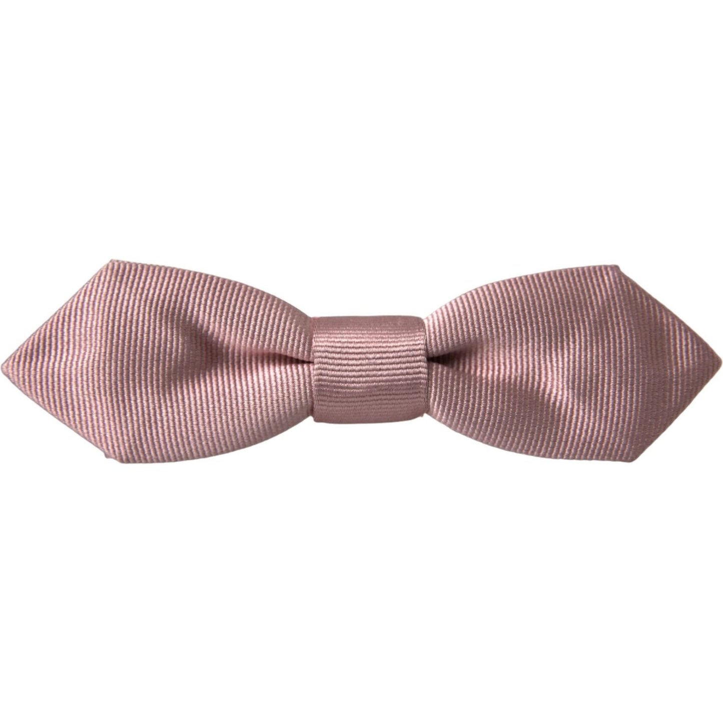 Pink Silk Adjustable Neck Men Bow Tie