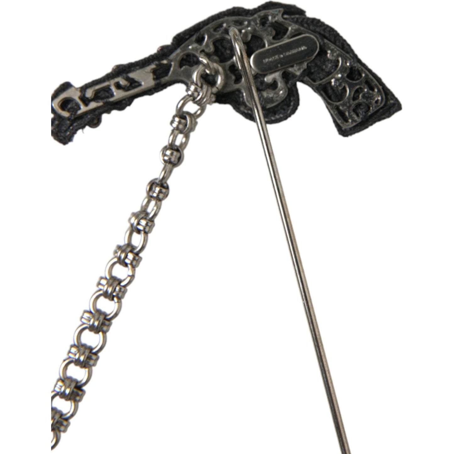 Dolce & GabbanaBrass Copper Silk Revolver Gun Men Brooch Lapel PinMcRichard Designer Brands£289.00