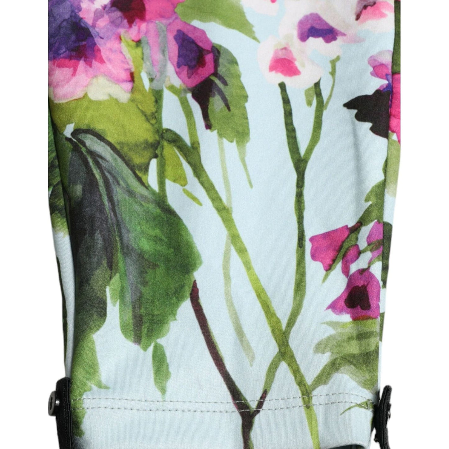 Dolce & Gabbana Elegant Floral High-Rise Leggings Pants elegant-floral-high-rise-leggings-pants
