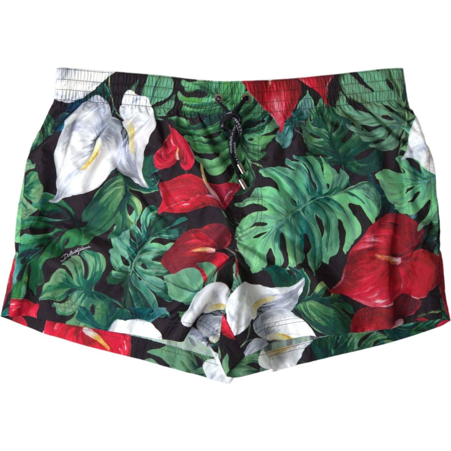 Dolce & Gabbana Tropical Elegance Men's Swim Trunks tropical-elegance-mens-swim-trunks