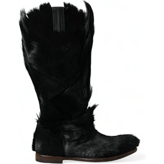 Dolce & GabbanaOpulent Gazelle Fur Mid Calf BootsMcRichard Designer Brands£1709.00