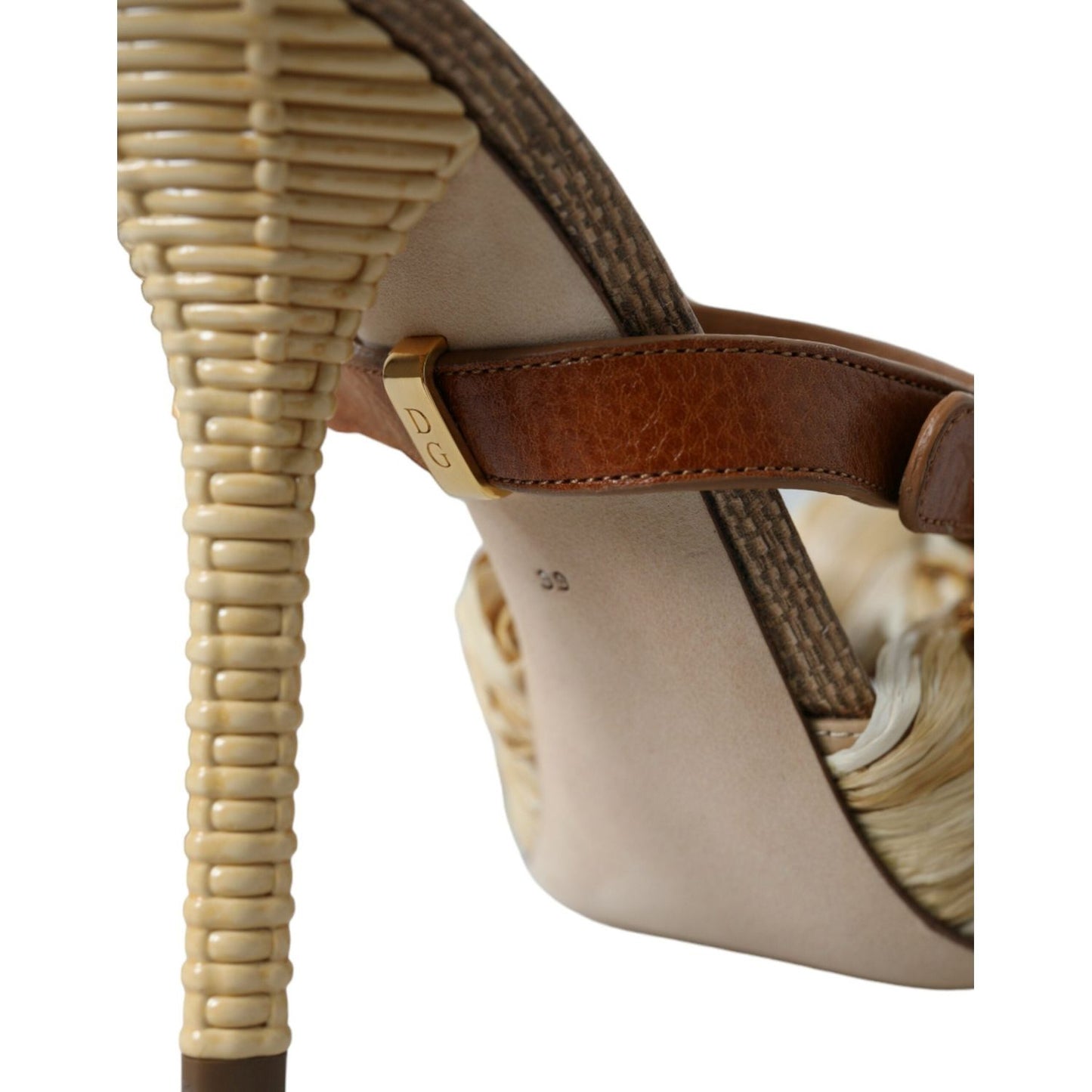 Dolce & Gabbana Multicolor Crystal Slides Heels Sandals Shoes multicolor-crystal-slides-heels-sandals-shoes-1
