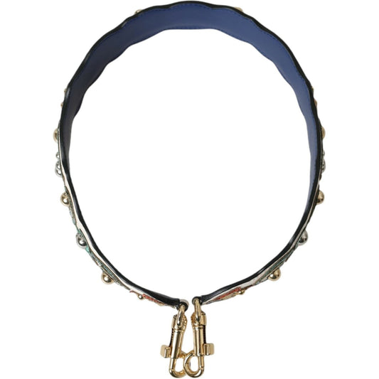 Dolce & Gabbana White Leather Handbag Belt Accessory Shoulder Strap white-leather-handbag-belt-accessory-shoulder-strap