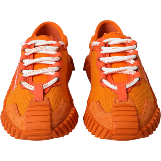 Dolce & Gabbana Orange NS1 Low Top Sports Sneakers Shoes orange-ns1-low-top-sports-sneakers-shoes