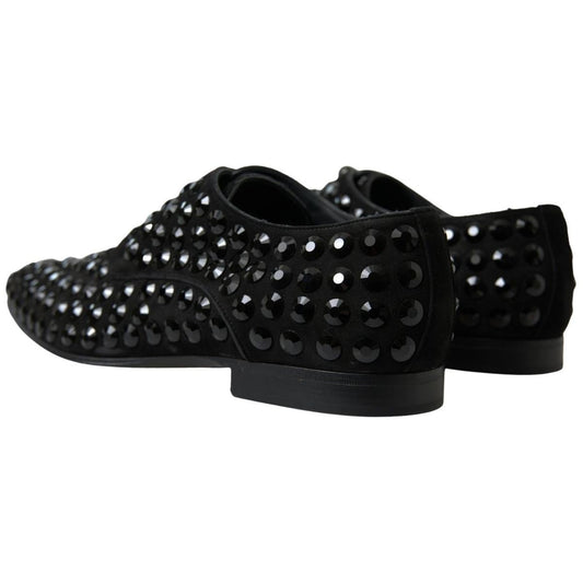 Dolce & GabbanaSleek Black Suede Derby Formal ShoesMcRichard Designer Brands£889.00