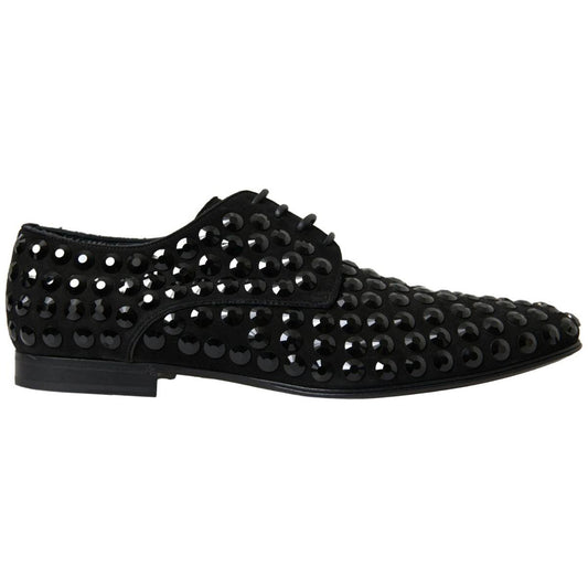 Dolce & GabbanaSleek Black Suede Derby Formal ShoesMcRichard Designer Brands£889.00