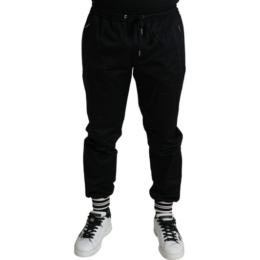 Dolce & Gabbana Sleek Skinny Cotton Jogger Pants sleek-skinny-cotton-jogger-pants