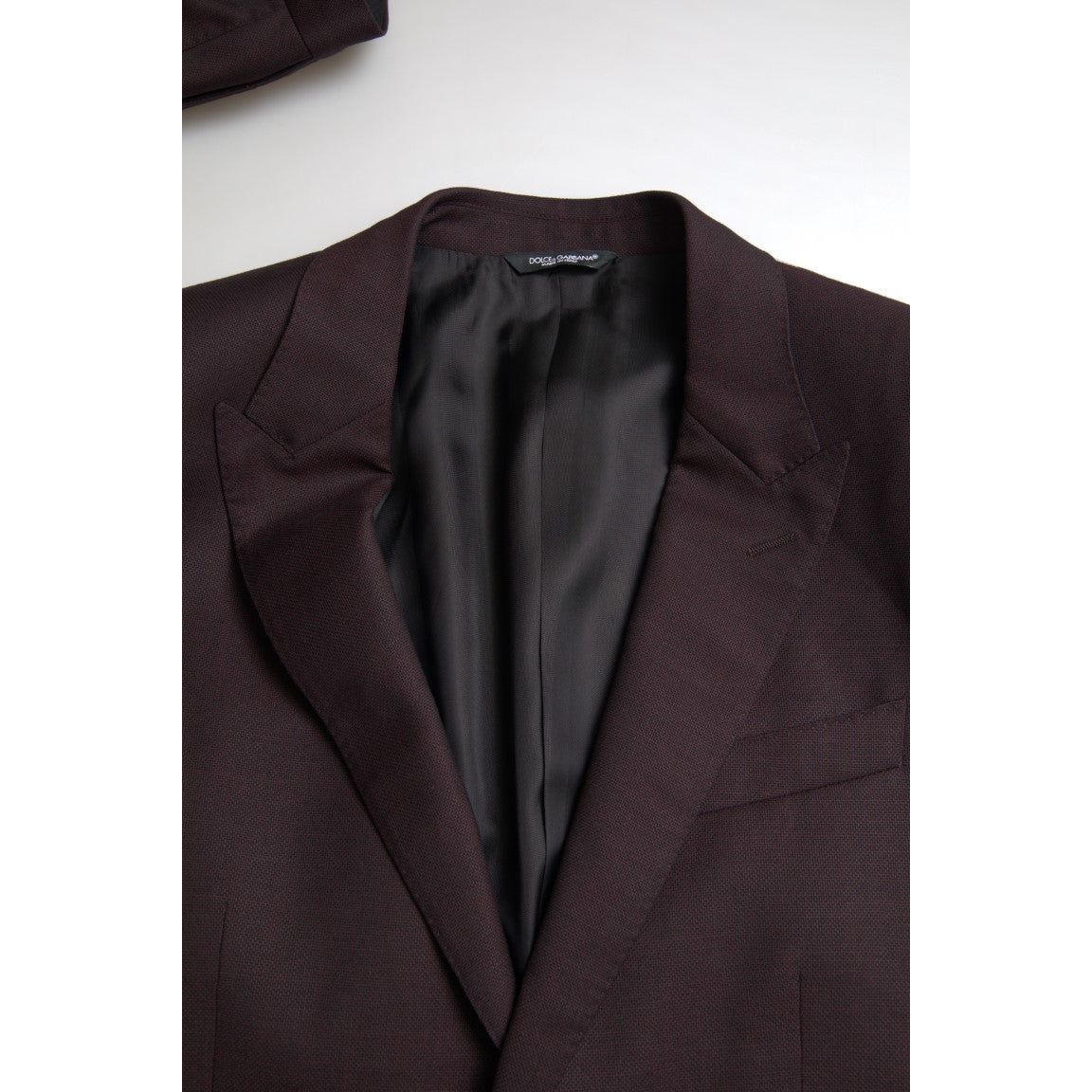 Dolce & Gabbana Maroon Martini Slim Fit 2-Piece Suit maroon-2-piece-single-breasted-martini-suit