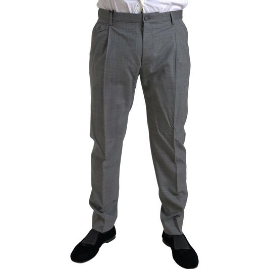 Dolce & Gabbana Elegant Skinny Wool Dress Pants in Grey gray-wool-chino-skinny-men-dress-trouser-pants 465A9101bg-scaled-d22abfb4-15a.jpg