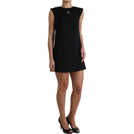 Dolce & Gabbana Elegant Sleeveless Shift Mini Dress elegant-sleeveless-shift-mini-dress